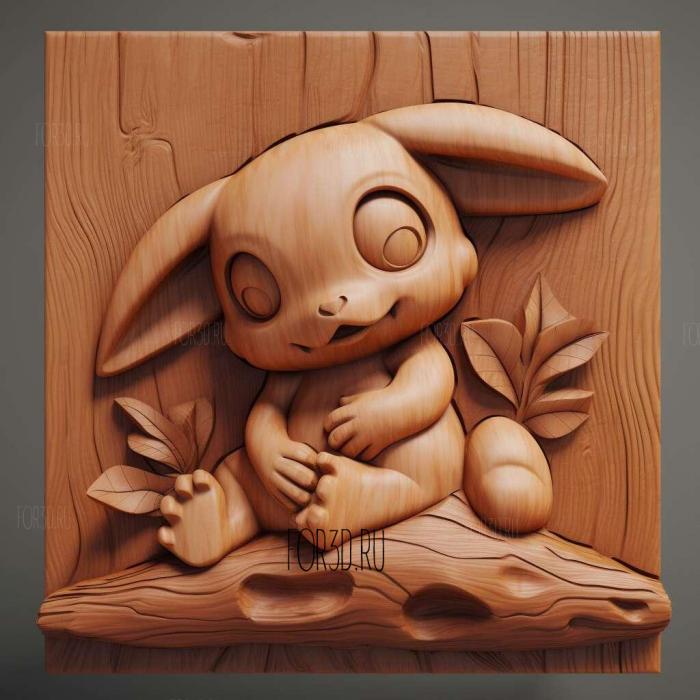 st For Crying Out Loud Crybaby Marilfrom Pokemon 3 3d stl модель для ЧПУ