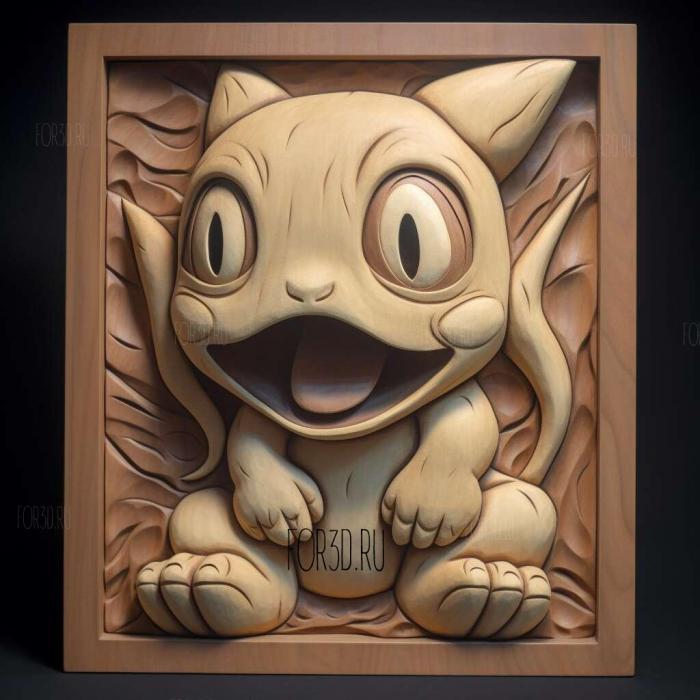 st For Crying Out Loud Crybaby Marilfrom Pokemon 4 stl model for CNC