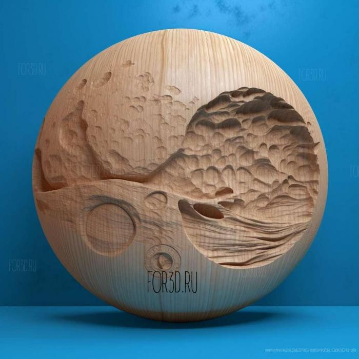 Once in a Blue Moon Nuoh and the GS Ball 1 3d stl модель для ЧПУ