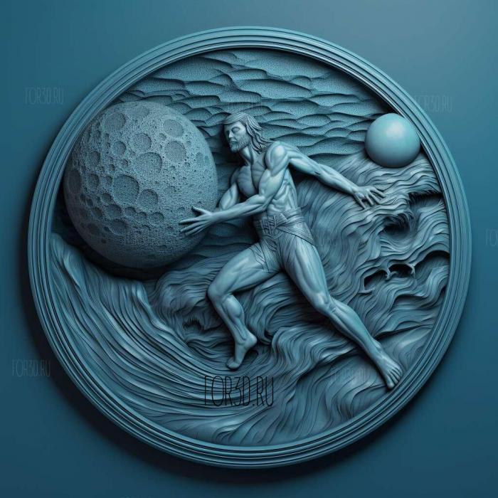 st Once in a Blue Moon Nuoh and the GS Ball 2 3d stl модель для ЧПУ
