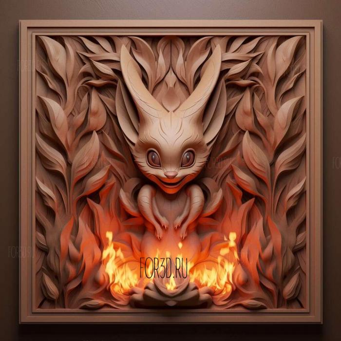 st Pop Goes The Sneasel Nyula and the Sacred Flame 1 3d stl модель для ЧПУ