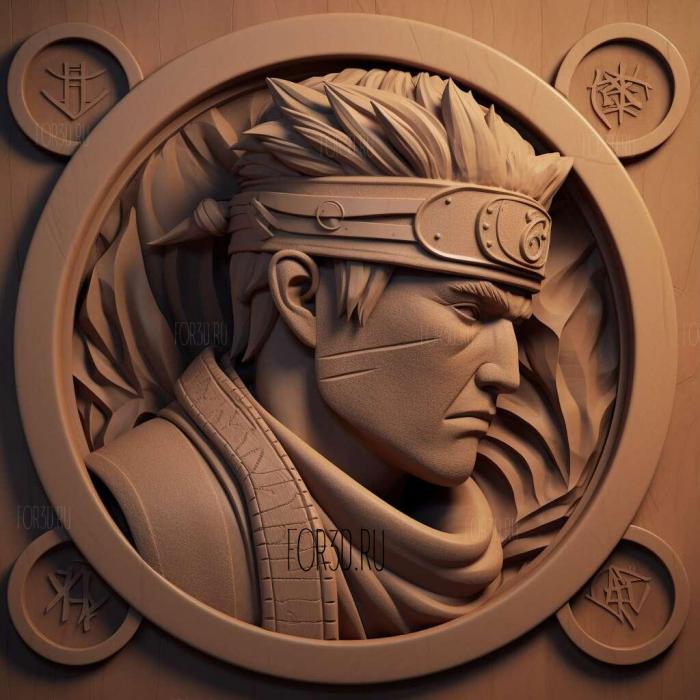 Payne from Naruto 1 stl model for CNC