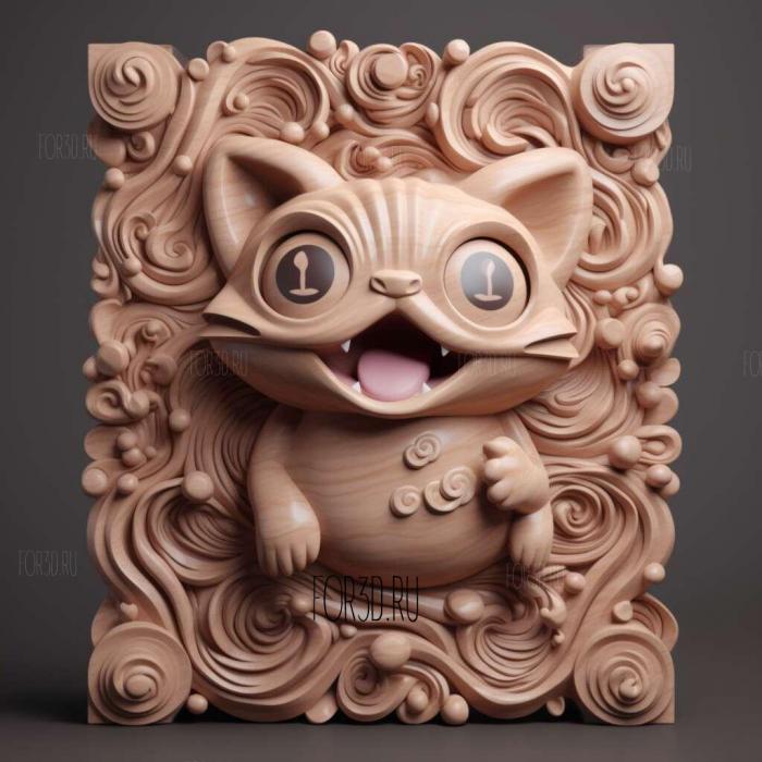 st The Song of Jigglypuff Sing Purin 4 stl model for CNC