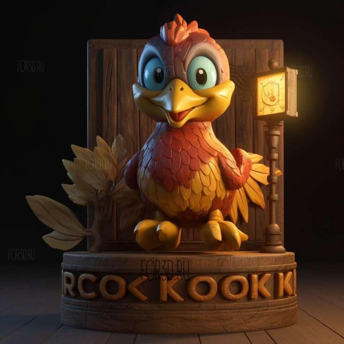 st Lights Camera Quack tion Pokmon the Moviefrom Pokemon 4 stl model for CNC