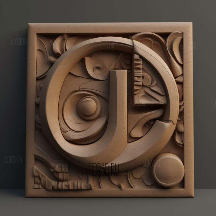 st Address Unown Unknown of the Country of Mystery 3 stl model for CNC