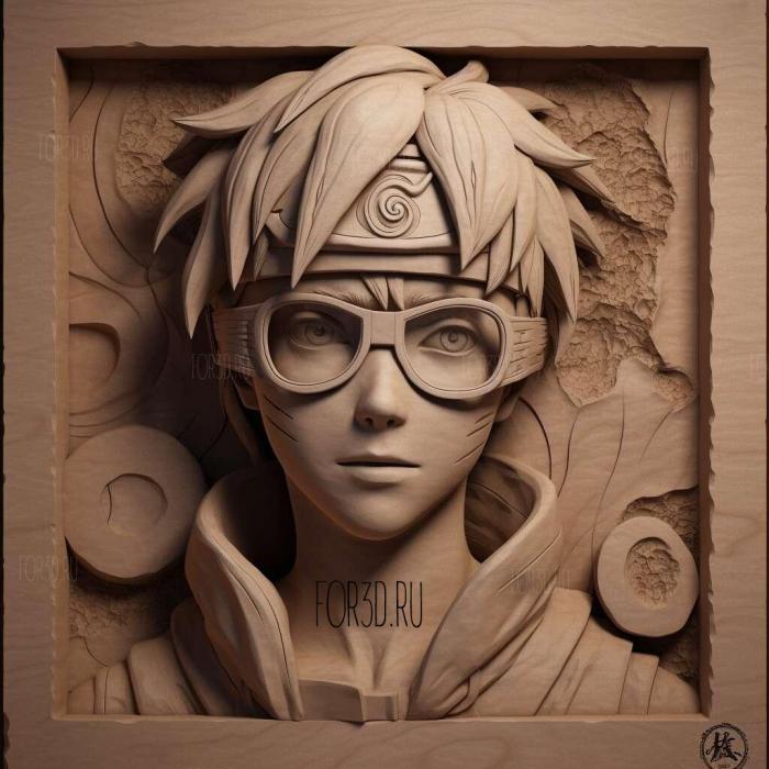 st Mei Terumi FROM NARUTO 1 stl model for CNC