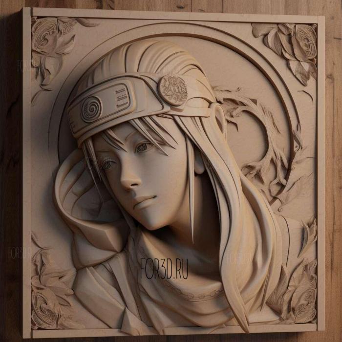 st Mei Terumi FROM NARUTO 2 stl model for CNC