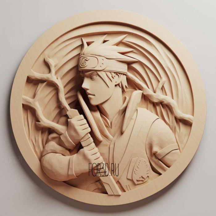 Naruto to Boruto Shinobi Striker 2 stl model for CNC