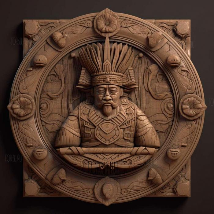st A Crowning Achievement Yadoking Kings Symbol 1 stl model for CNC