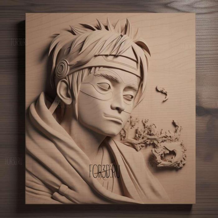 Tenten FROM NARUTO 1 stl model for CNC