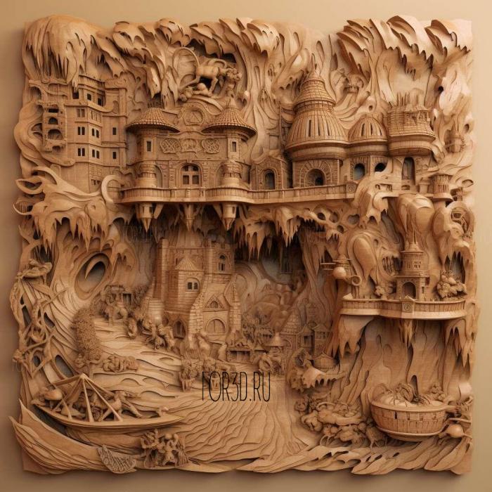 st An Angry Combeenation Beequen of the Amber Castle 3 3d stl модель для ЧПУ