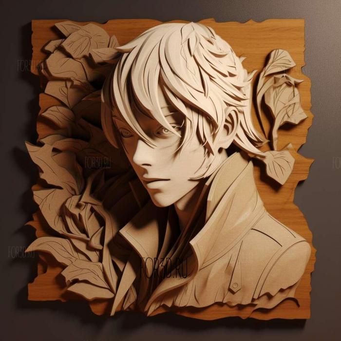 st Atsushi Ono from Bungo Stray Dogs 1 stl model for CNC