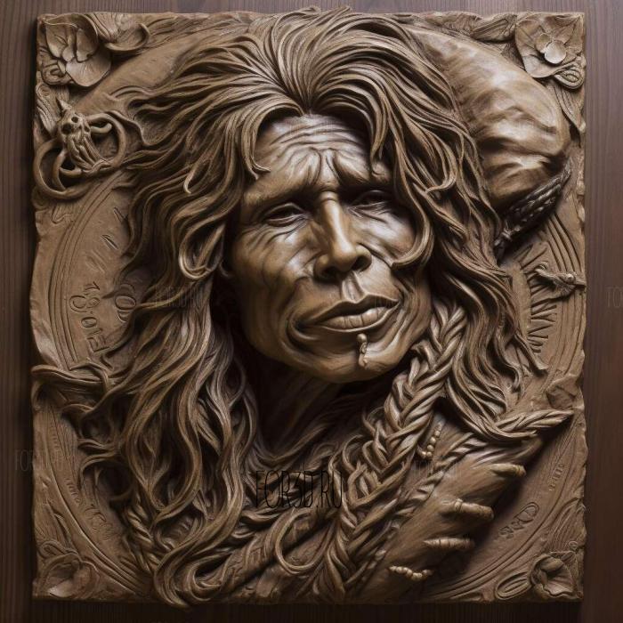 steven tyler Aerosmith 1 stl model for CNC