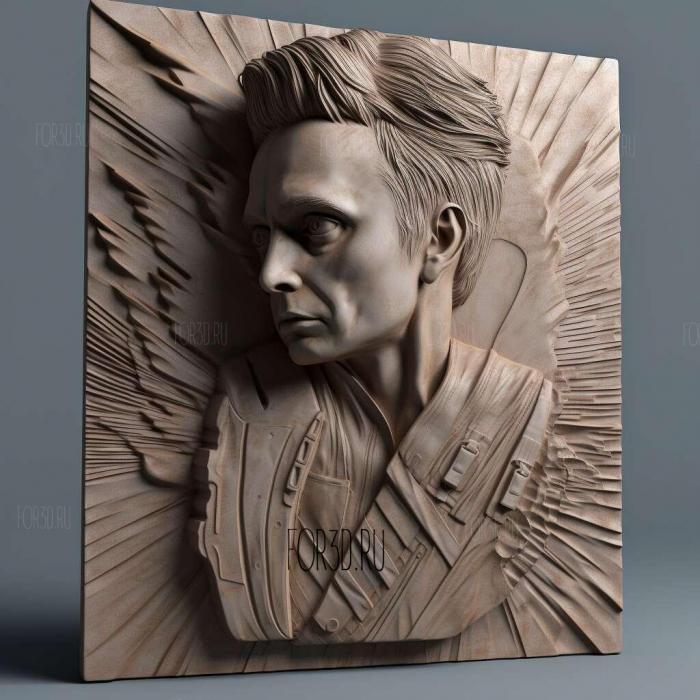 matt bellamy muse 2 stl model for CNC