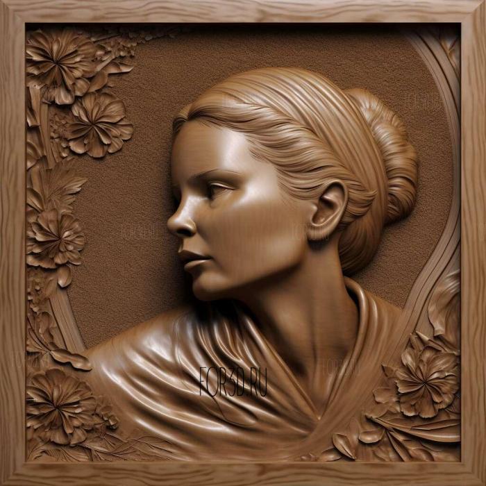 Yulia Tymoshenko 1 stl model for CNC