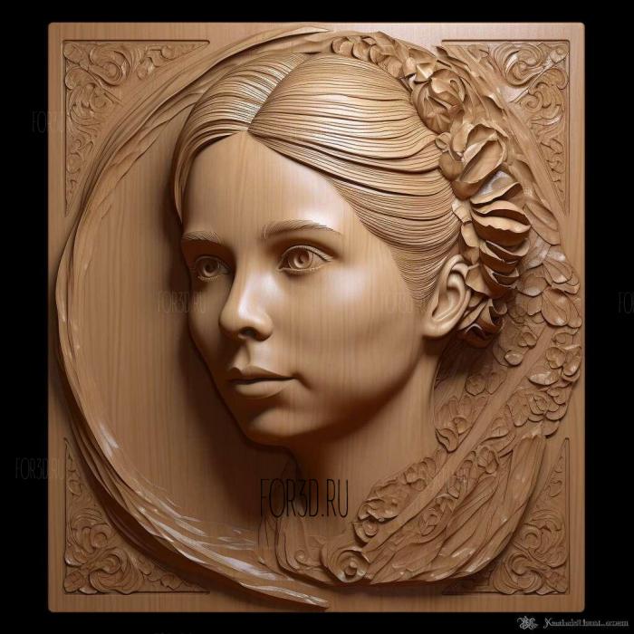 Yulia Tymoshenko 3 stl model for CNC