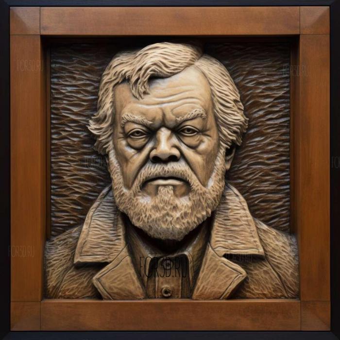 Harry ime The Third Man Orson Welles 4 stl model for CNC
