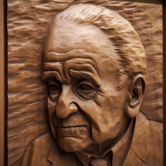 David Ben Gurion Israels firPrime Minister 1 stl model for CNC