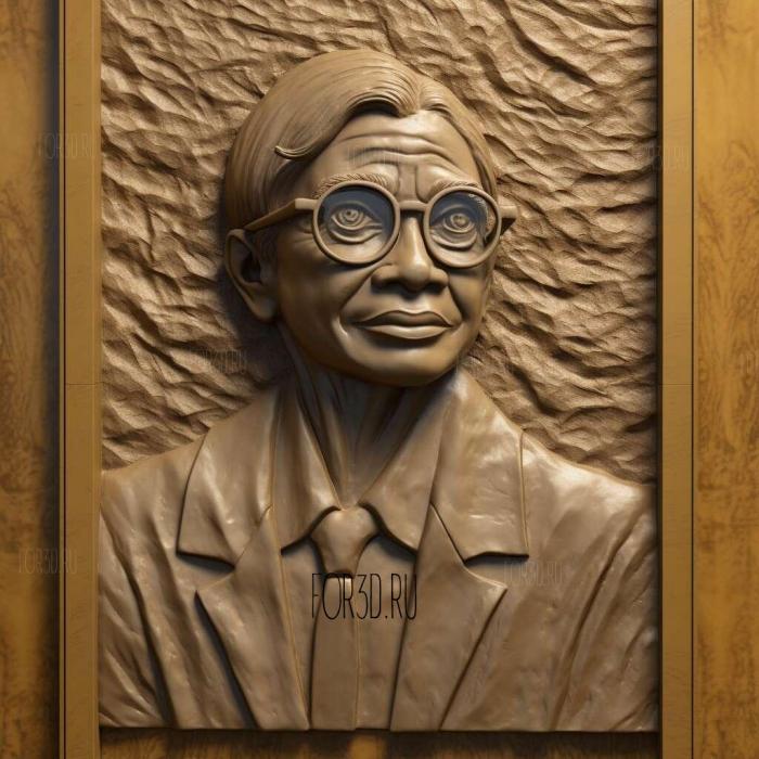 Rosa Parks civil rights torchbearer 1 stl model for CNC