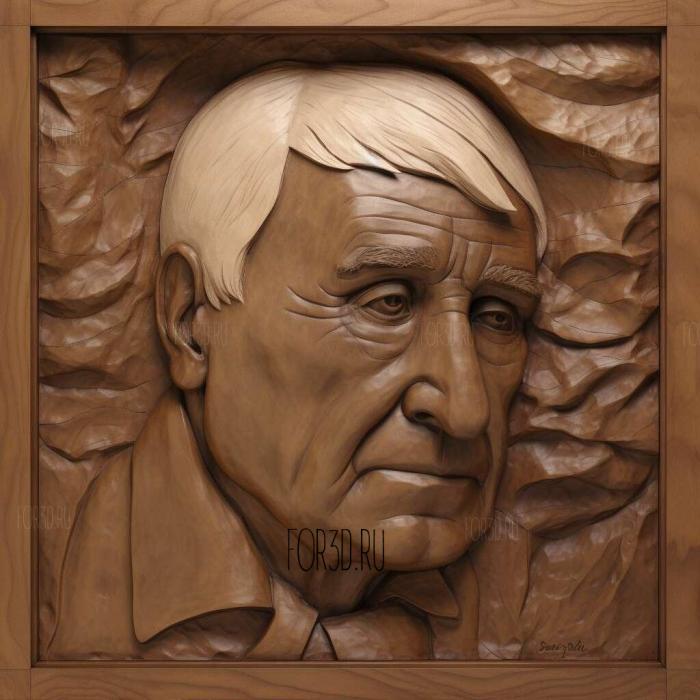 Thomas Alva Edison 2 stl model for CNC