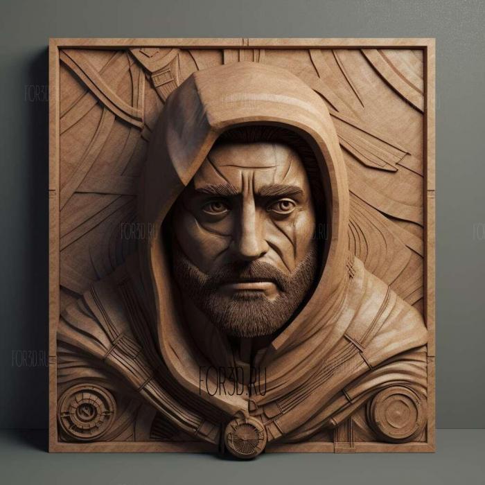 Mysterio Jake Gyllenhaal 2 stl model for CNC