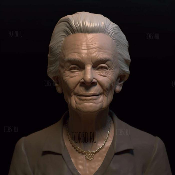 Sandra Day OConnor 2 stl model for CNC