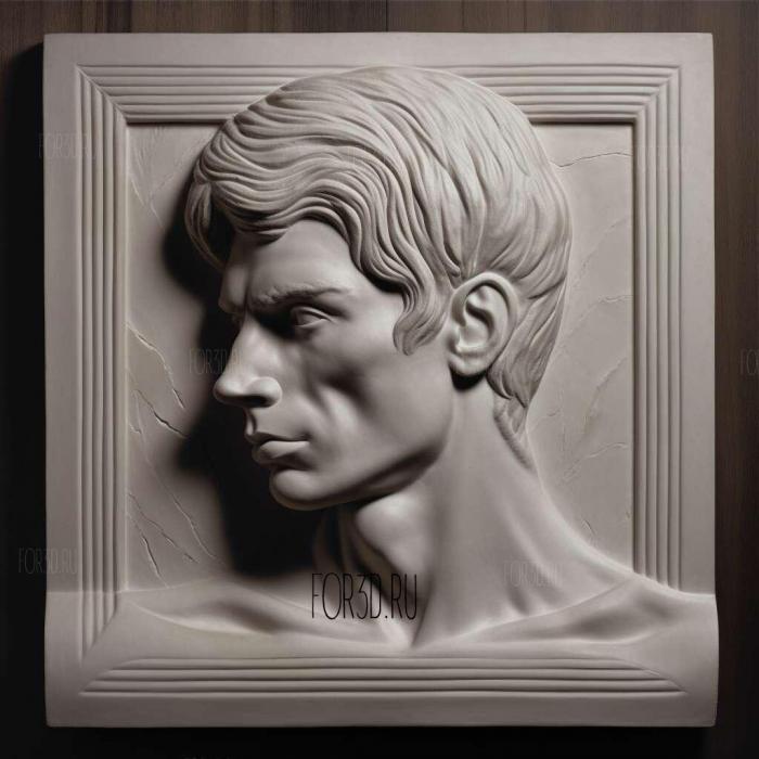 robert mapplethorpe 1 stl model for CNC