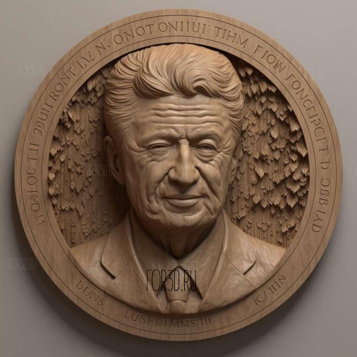 William Jefferson Clinton 3 stl model for CNC