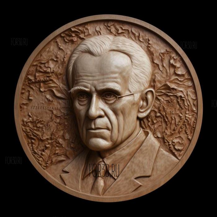 Alexander Fleming bacteriologist 1 stl model for CNC