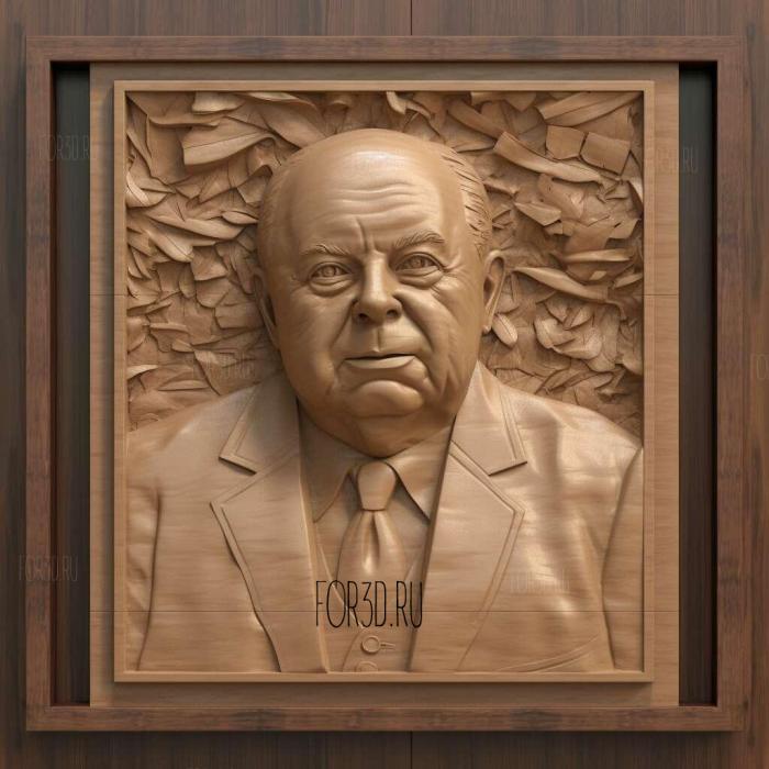 David Sarnoff father of broadcasting 2 stl model for CNC