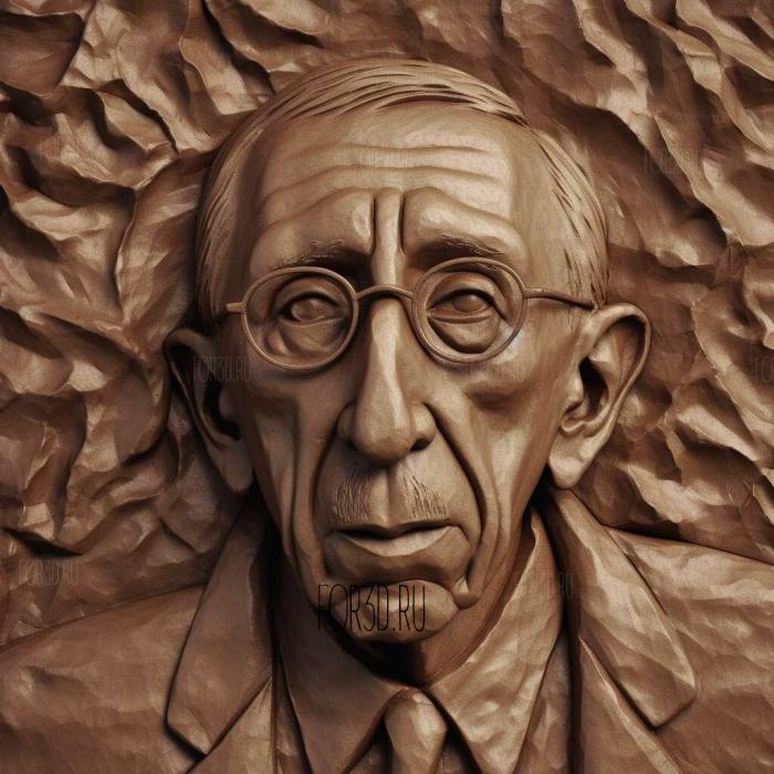 Igor Fedorovich Stravinsky 1 stl model for CNC