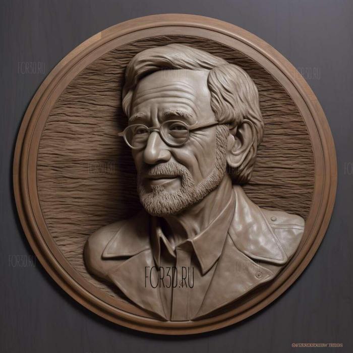 Steven Spielberg 1 3d stl модель для ЧПУ