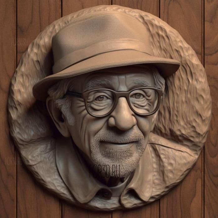 Steven Spielberg 2 3d stl модель для ЧПУ