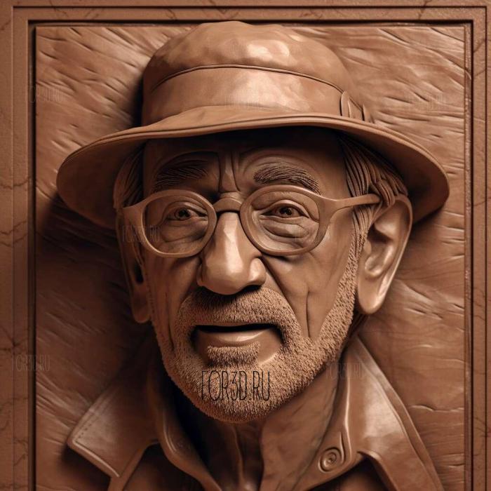 Steven Spielberg 4 3d stl модель для ЧПУ