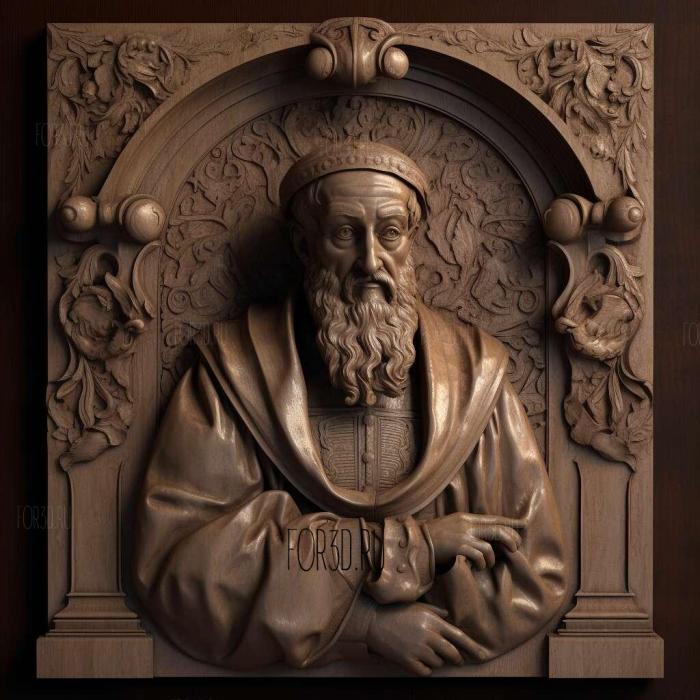 Giovanni Pierluigi da Palestrina 2 3d stl модель для ЧПУ