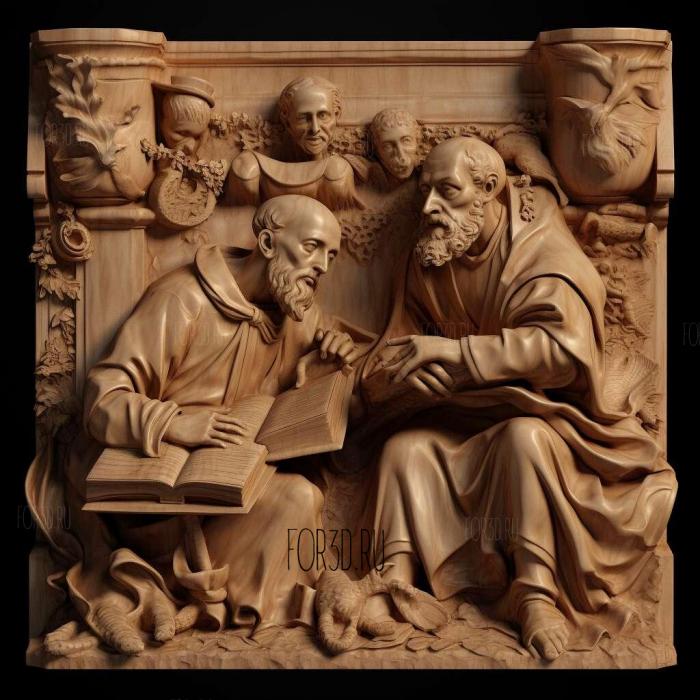 Giovanni Pierluigi da Palestrina 3 3d stl модель для ЧПУ