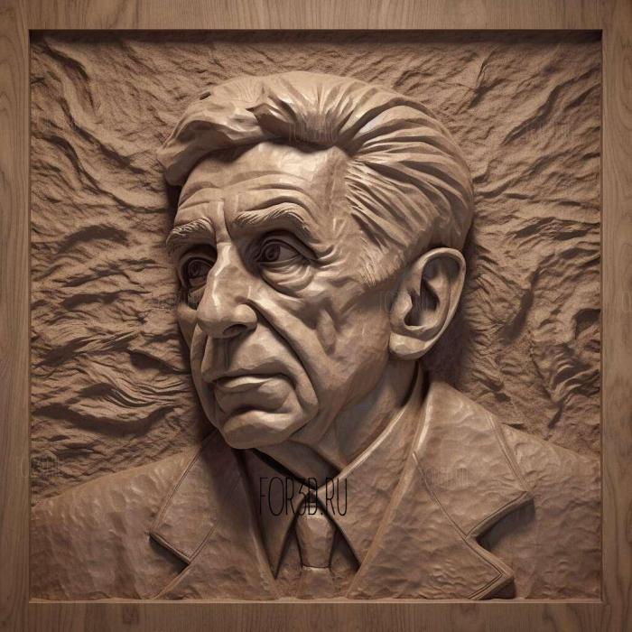 Aram Ilyich Khachaturian 1 stl model for CNC