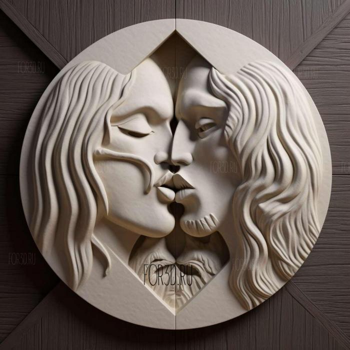 PAUL STANLEY KISS 2 stl model for CNC