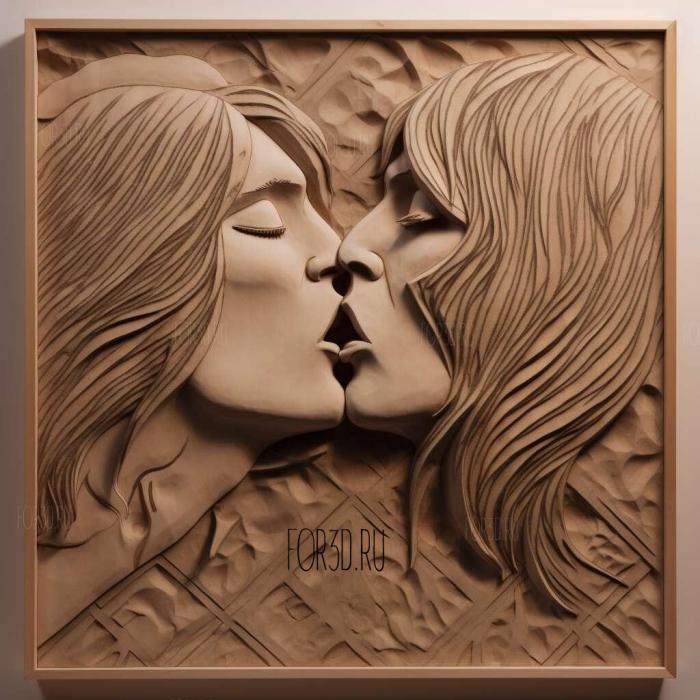 PAUL STANLEY KISS 4 stl model for CNC