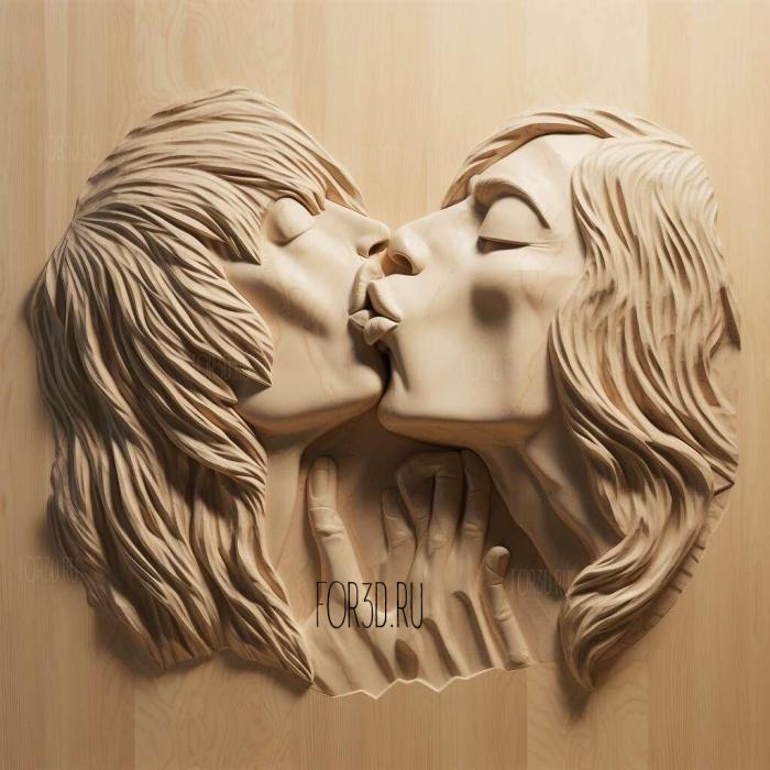 PAUL STANLEY KISS 2 stl model for CNC