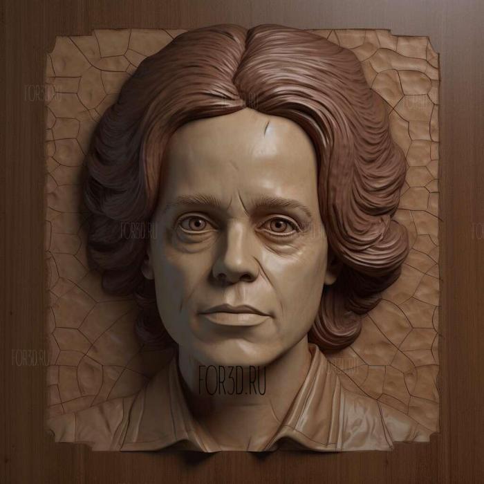 Ellen ipley Strangers Sigourney Weaver 3 stl model for CNC