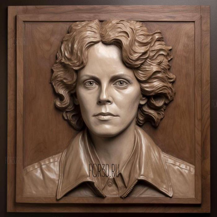 Ellen ipley Strangers Sigourney Weaver 4 stl model for CNC