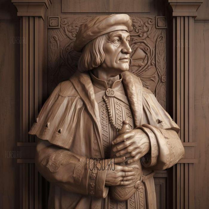 Christopher Columbus 1 3d stl модель для ЧПУ