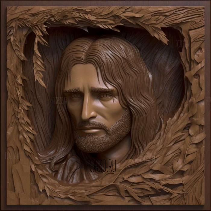 Aragorn Lord of the Rings 2 stl model for CNC