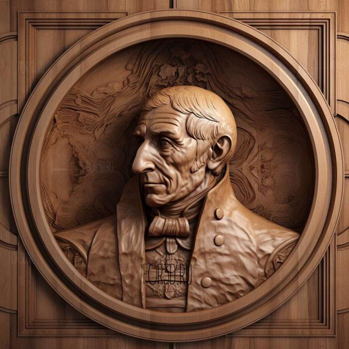 Alessandro Volta 3 3d stl модель для ЧПУ