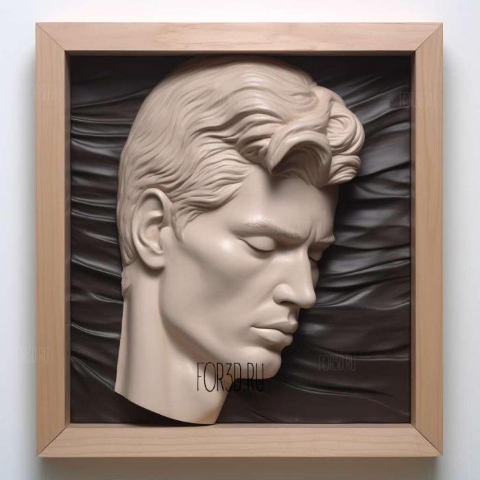 robert mapplethorpe 2 stl model for CNC