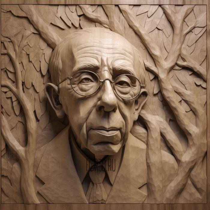 Igor Fedorovich Stravinsky 1 stl model for CNC
