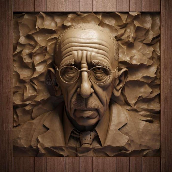 Igor Fedorovich Stravinsky 3 stl model for CNC