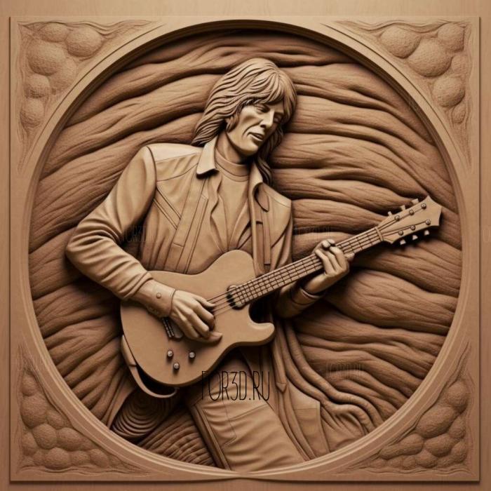 Steve Miller Band 4 stl model for CNC