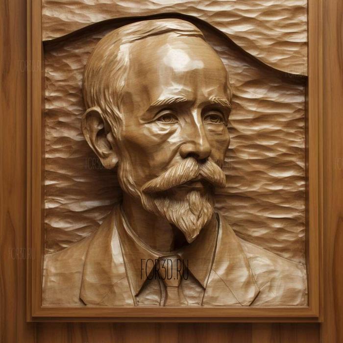 Ho Chi Minh firPresident of North Vietnam 1 stl model for CNC